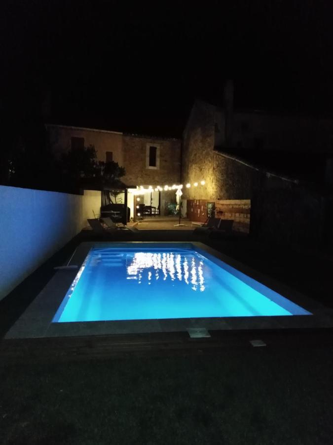 Maison A Bizanet Avec Piscine Exterior photo