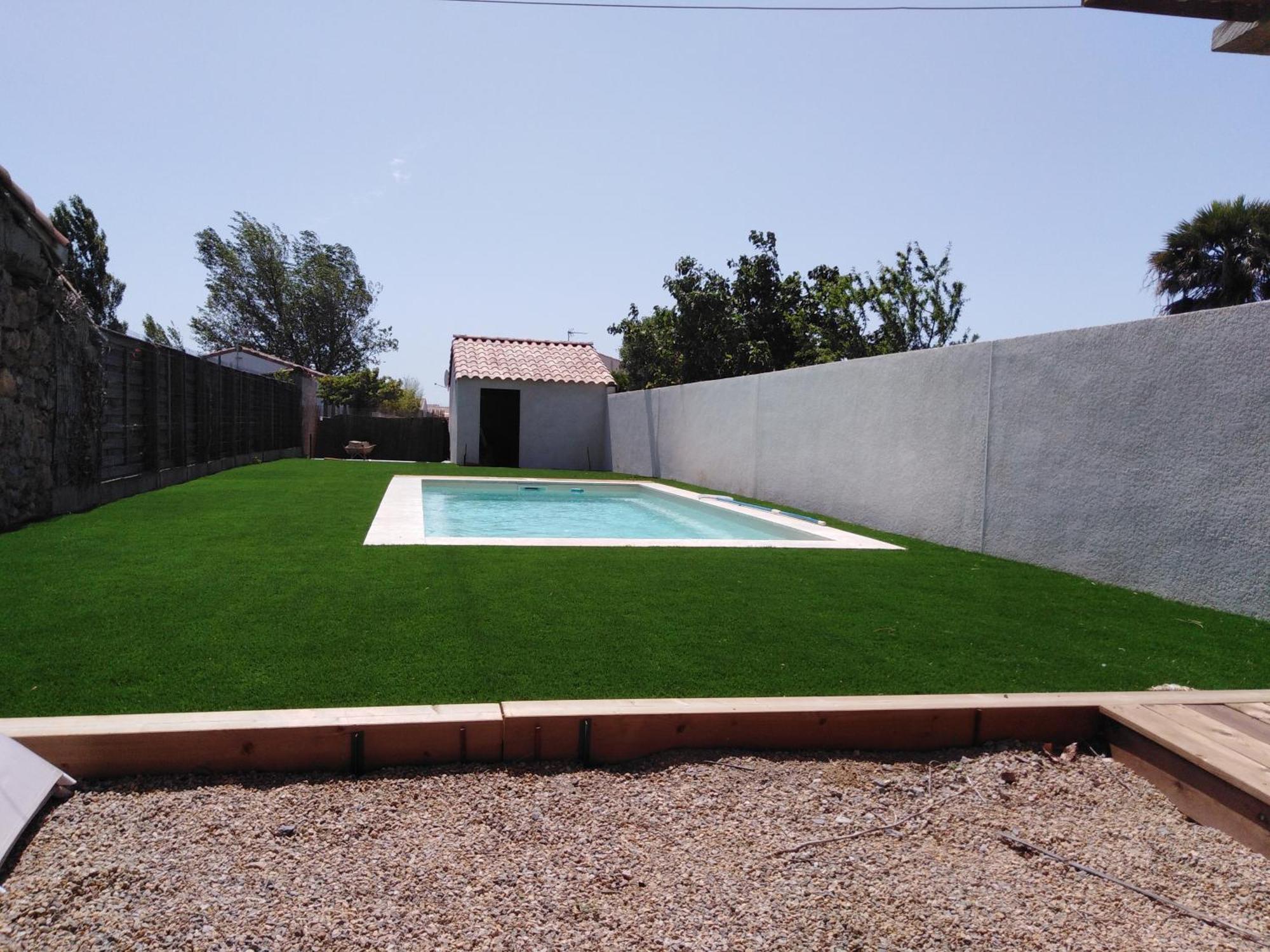 Maison A Bizanet Avec Piscine Exterior photo